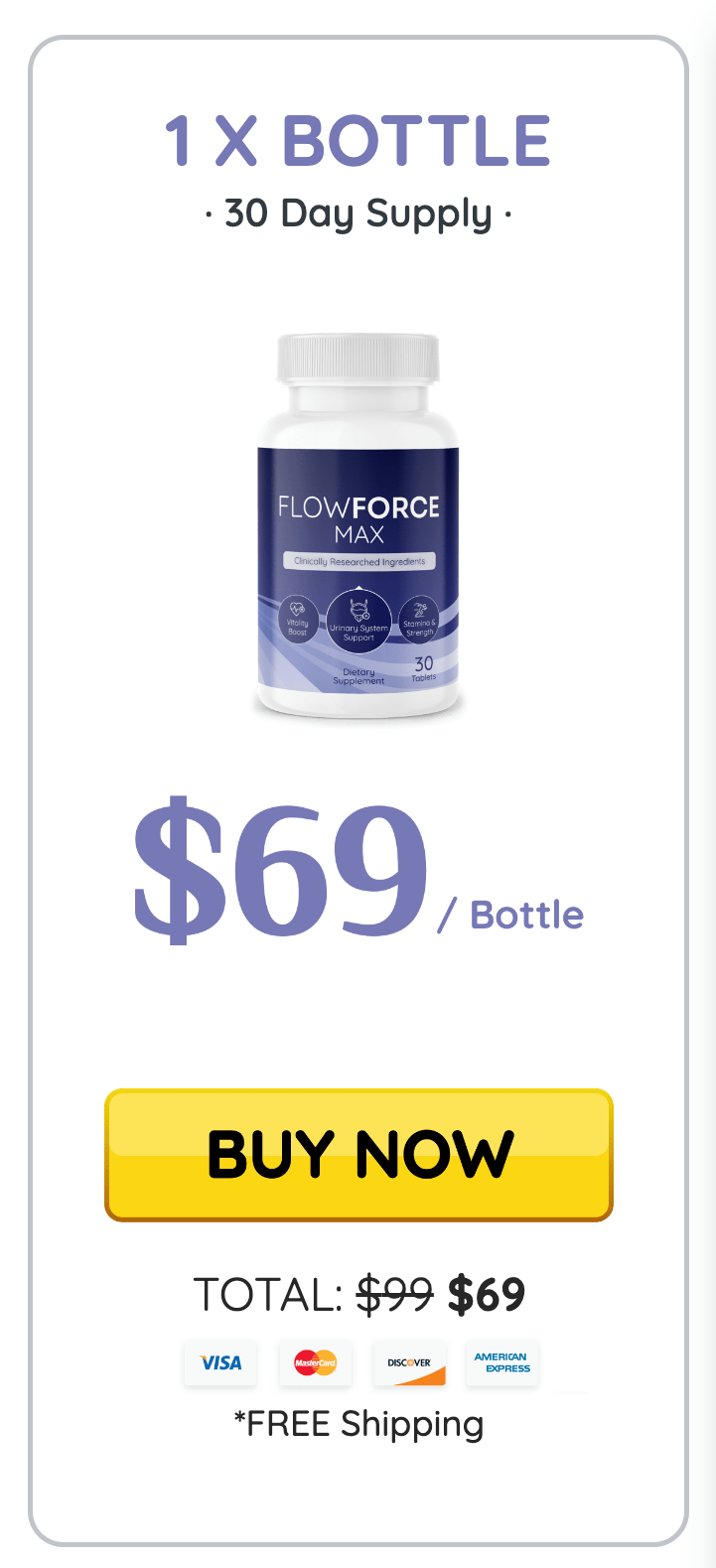 FlowForce Max - 1 Bottle